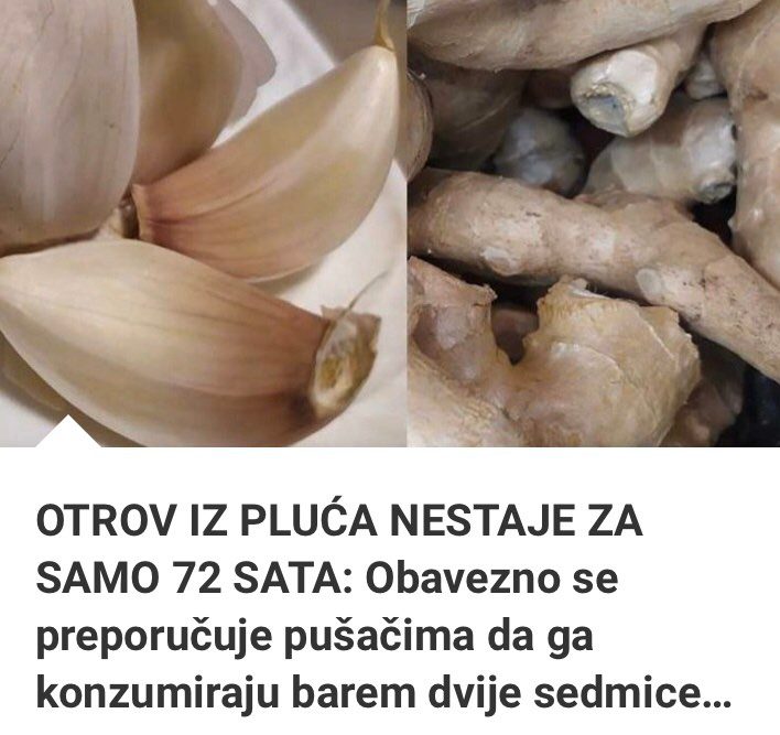 OTROV IZ PLUĆA NESTAJE ZA SAMO 72 SATA Obavezno Se Preporučuje