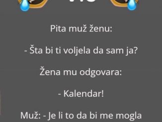 Vic dana: Muž i kalendar