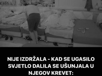 NIJE IZDRŽALA – KAD SE UGASILO SVJETLO DALILA SE UŠUNJALA U NJEGOV KREVET: On ponovo sretan (VIDEO)