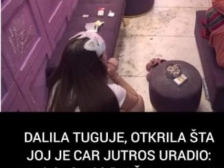 DALILA TUGUJE, OTKRILA ŠTA JOJ JE CAR JUTROS URADIO: Ne dolazi sebi, “DRŽALA SAM SE ZA GLAVU…”