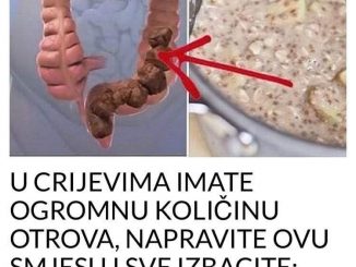 U CRIJEVIMA IMATE OGROMNU KOLIČINU OTROVA, NAPRAVITE OVU SMJESU I SVE IZBACITE: Sastojke sigurno već imate u kući!