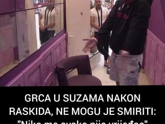 GRCA U SUZAMA NAKON RASKIDA, NE MOGU JE SMIRITI: “Niko me ovako nije vrijeđao” okupili se oko nje da je utješe (VIDEO)