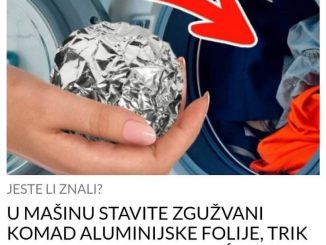 U MAŠINU STAVITE ZGUŽVANI KOMAD ALUMINIJSKE FOLIJE, TRIK OTKRILE ISKUSNE DOMAĆICE: Evo šta će se desiti