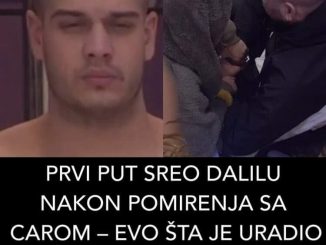 PRVI PUT SREO DALILU NAKON POMIRENJA SA CAROM – EVO ŠTA JE URADIO DEJAN: Njegova reakcija će vas šokirati (VIDEO)