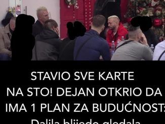 STAVIO SVE KARTE NA STO! DEJAN OTKRIO DA IMA 1 PLAN ZA BUDUĆNOST: Dalila blijedo gledala (VIDEO)