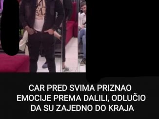 CAR PRED SVIMA PRIZNAO EMOCIJE PREMA DALILI, ODLUČIO DA SU ZAJEDNO DO KRAJA: Muk za crnim stolom, OVO MIJENJA SVE (VIDEO)