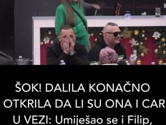 ŠOK! DALILA KONAČNO OTKRILA DA LI SU ONA I CAR U VEZI: Umiješao se i Filip, iskreni do srži