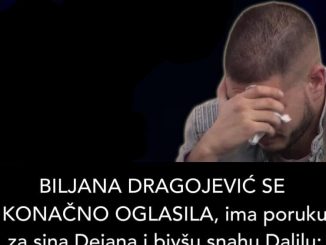 BILJANA DRAGOJEVIĆ SE KONAČNO OGLASILA, ima poruku za sina Dejana i bivšu snahu Dalilu: UĆI ĆE U ZADRUGU, A RAZLOG JE SAMO 1