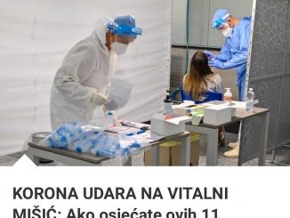 KORONA UDARA NA VITALNI MIŠIĆ: Ako Osjećate Ovih 11 Simptoma, Obratite Se Ljekaru