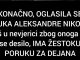 KONAČNO, OGLASILA SE MAJKA ALEKSANDRE NIKOLIĆ: Još u nevjerici zbog onoga što se desilo, IMA ŽESTOKU PORUKU ZA DEJANA