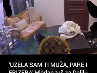 ‘UZELA SAM TI MUŽA, PARE I FRIZERA’ Hladan tuš za Dalilu rano jutros: Ostala tužna pred vratima