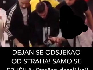 DEJAN SE ODSJEKAO OD STRAHA! SAMO SE SRUŠILA: Strašan detalj koji su sinoć rijetki primijetil