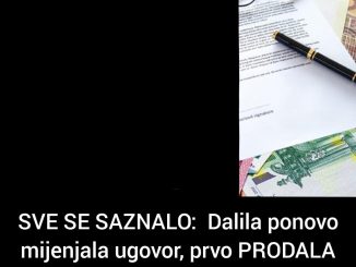 SVE SE SAZNALO: Dalila ponovo mijenjala ugovor, prvo PRODALA BRAK za 10.000 eura, a sada se VRATILA CARU za PAPRENU cifru!