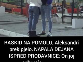 RASKID NA POMOLU, Aleksandri prekipjelo, NAPALA DEJANA ISPRED PRODAVNICE: On joj odbrusio