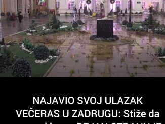 NAJAVIO SVOJ ULAZAK VEČERAS U ZADRUGU: Stiže da napravi haos, DEJAN STRAHUJE OD SUSRETA