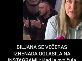 BILJANA SE VEČERAS IZNENADA OGLASILA NA INSTAGRAMU: Kad je ovo čula za Dalilu, odmah se javila – MORALA JE NAPISATI