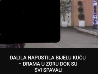 DALILA NAPUSTILA BIJELU KUĆU – DRAMA U ZORU DOK SU SVI SPAVALI: Nikad gora svađa, donijela je odluku