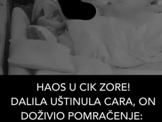 HAOS U CIK ZORE! DALILA UŠTINULA CARA, ON DOŽIVIO POMRAČENJE: Otjerao je iz kreveta