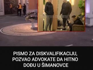 ČEKA PISMO ZA DISKVALIFIKACIJU, POZVAO ADVOKATE DA HITNO DOĐU U ŠIMANOVCE: Ovo nije emitovano na TELEVIZIJI