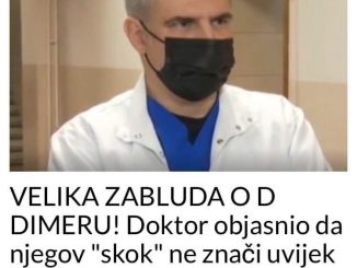 VELIKA ZABLUDA O D DIMERU! Doktor objasnio da njegov “skok” ne znači uvijek BOLEST – evo kada postaje OPASAN PO ZDRAVLJE!