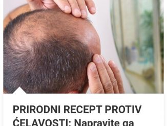 PRIRODNI RECEPT PROTIV ĆELAVOSTI: Napravite Ga Sami Kod Kuće