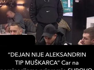 “DEJAN NIJE ALEKSANDRIN TIP MUŠKARCA” Car na nominacijama pripremio SUROVO IZNENAĐENJE za Dragojevića