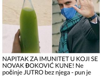 NAPITAK ZA IMUNITET U KOJI SE NOVAK ĐOKOVIĆ KUNE! Ne počinje JUTRO bez njega – pun je VITAMINA, evo kako da ga napravite