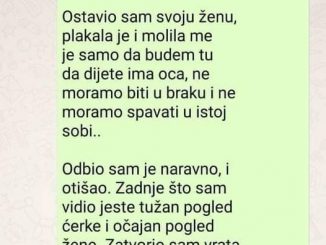 “Upoznao sam lijepu djevojku”