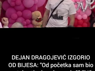 DEJAN DRAGOJEVIĆ IZGORIO OD BIJESA: “Od početka sam bio uz tebe, ti mi ovako vraćaš” EVO ŠTA SE UPRAVO DESILO, RAZOČARALA GA