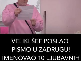 VELIKI ŠEF POSLAO PISMO U ZADRUGU! IMENOVAO 10 LJUBAVNIH PAROVA: Evo šta trebaju uraditi