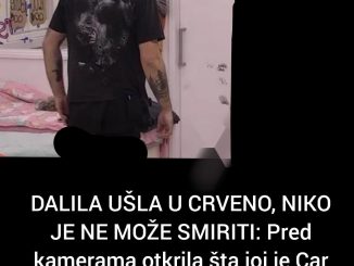 DALILA UŠLA U CRVENO, NIKO JE NE MOŽE SMIRITI: Pred kamerama otkrila šta joj je Car jutros uradio, ON POLUDIO