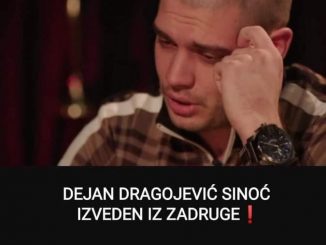 DEJAN DRAGOJEVIĆ SINOĆ IZVEDEN IZ ZADRUGE: Napolju ga sačekale GORKE SUZE, evo šta je razlog za tugu