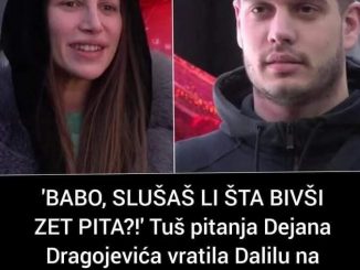 ‘BABO, SLUŠAŠ LI ŠTA BIVŠI ZET PITA?!’ Tuš pitanja Dejana Dragojevića vratila Dalilu na fabrička podešavanja, Car doživio TRANSFER BLAMA!