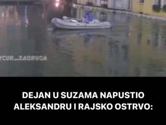 DEJAN U SUZAMA NAPUSTIO ALEKSANDRU Stigla tužna vijest, unezvijereno trčao po imanju