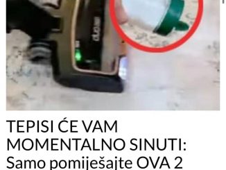 TEPISI ĆE VAM MOMENTALNO SINUTI: Samo pomiješajte OVA 2 SASTOJKA i mirisat će sedam dana! (VIDEO)