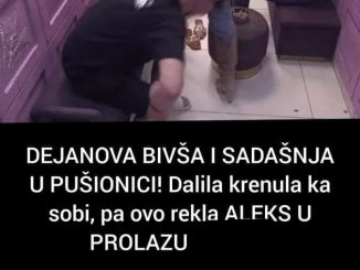 DEJANOVA BIVŠA I SADAŠNJA U PUŠIONICI! Dalila krenula ka sobi, pa ovo rekla ALEKS U PROLAZU