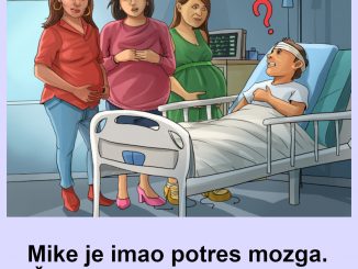 Mozgalica: Mike je imao potres mozga. Žena mu je pred porodom. Ko je njegova žena?