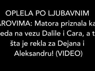 OPLELA PO LJUBAVNIM PAROVIMA: Matora priznala kako gleda na vezu Dalile i Cara, a tek šta je rekla za Dejana i Aleksandre!