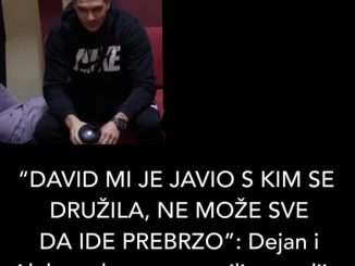 “DAVID MI JE JAVIO S KIM SE DRUŽILA, NE MOŽE SVE DA IDE PREBRZO”: Dejan i Aleksandra progovorili na radiju o svom odnosu