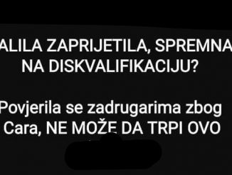 DALILA ZAPRIJETILA, SPREMNA NA DISKVALIFIKACIJU? Povjerila se zadrugarima zbog Cara, NE MOŽE DA TRPI OVO