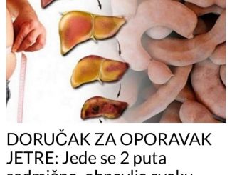 DORUČAK ZA OPORAVAK JETRE: Jede se 2 puta sedmično, obnavlja svaku ćeliju u tijelu! (RECEPT)