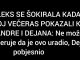 ALEKS SE ŠOKIRALA KADA SU JOJ VEČERAS POKAZALI KLIP SANDRE I DEJANA: Ne može da vjeruje da je ovo uradio, Dejan pobjesnio