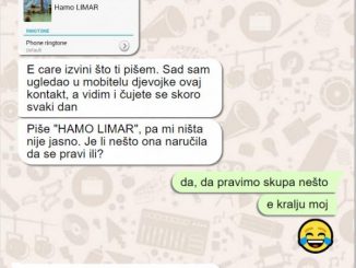 ČAČKAO SAM TELEFON OD DJEVOJKE I U IMENIKU NAŠAO IME “HAMO LIMAR”: Javio sam mu se, a kad mi je NAPISAO ŠTA NJIH DVOJE RADE, SAMO SAM SE SRUŠIO, recite mi da je san