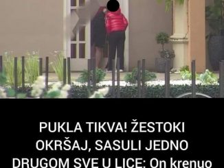 PUKLA TIKVA! ŽESTOKI OKRŠAJ, SASULI JEDNO DRUGOM SVE U LICE: On krenuo da je juri po imanju od bijesa