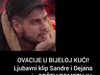 OVACIJE U BIJELOJ KUĆI! Ljubavni klip Sandre i Dejana napravio OPŠTU POMETNJU: Pogledajte Dejanovu reakciju