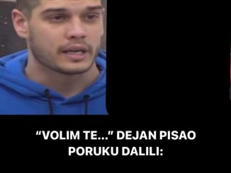 “VOLIM TE…” DEJAN PISAO PORUKU DALILI:  Zadrugari pronašli papir, evo šta joj je napisao