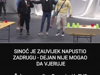 SINOĆ JE ZAUVIJEK NAPUSTIO ZADRUGU – DEJAN NIJE MOGAO DA VJERUJE:  Šok za porodicu Dragojević, EVO KOLIKO JE IMAO GLASOVA