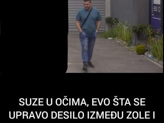 SUZE U OČIMA, EVO ŠTA SE UPRAVO DESILO IZMEĐU ZOLE I MILJANE:  Bebica samo otišao, nije mogao da gleda