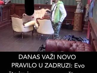 DANAS VAŽI NOVO PRAVILO U ZADRUZI: Evo šta im je upravo saopšteno, uhvatili se za glavu