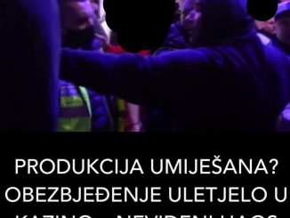 PRODUKCIJA UMIJEŠANA? OBEZBJEĐENJE ULETJELO U KAZINO – NEVIĐENI HAOS: Miki ih razdvajao